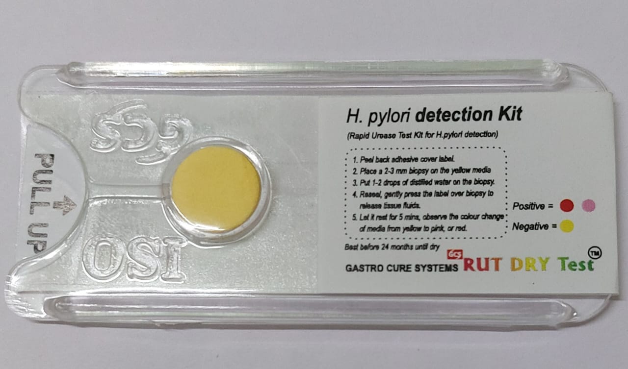 RUT Dry Urease Test Kit: Rapid H. pylori Detection– Ankk Cares