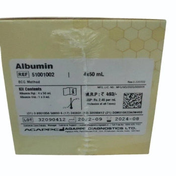 Agappe Albumin Kit 4 x 50 mL