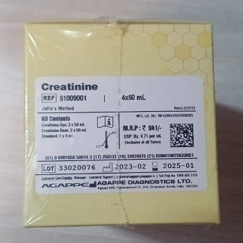 Agappe Creatinine Kit 4 x 50 mL