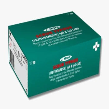 J-Mitra Scrub Typhus [Tsutsugamushi] IgM & IgG Rapid Test Kit