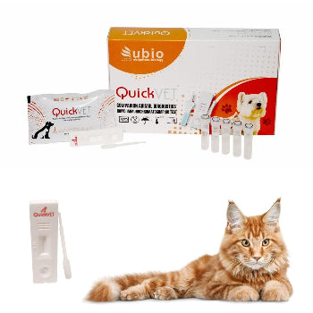 QuickVet Feline Leulemia Virus Ag [FeLV-FIV] Combo Rapid Kit