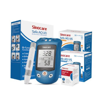 Sinocare Safe AQ UG Blood Glucose Uric Acid Meter