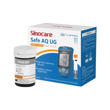 Sinocare Safe AQ UG Uric Acid Test Strips
