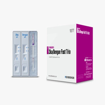 Standard Q Zika/Dengue Fast Trio Rapid Test Kit